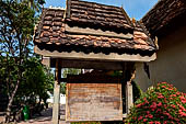 Vientiane, Laos - Wat Si Saket, the entrance to the temple.